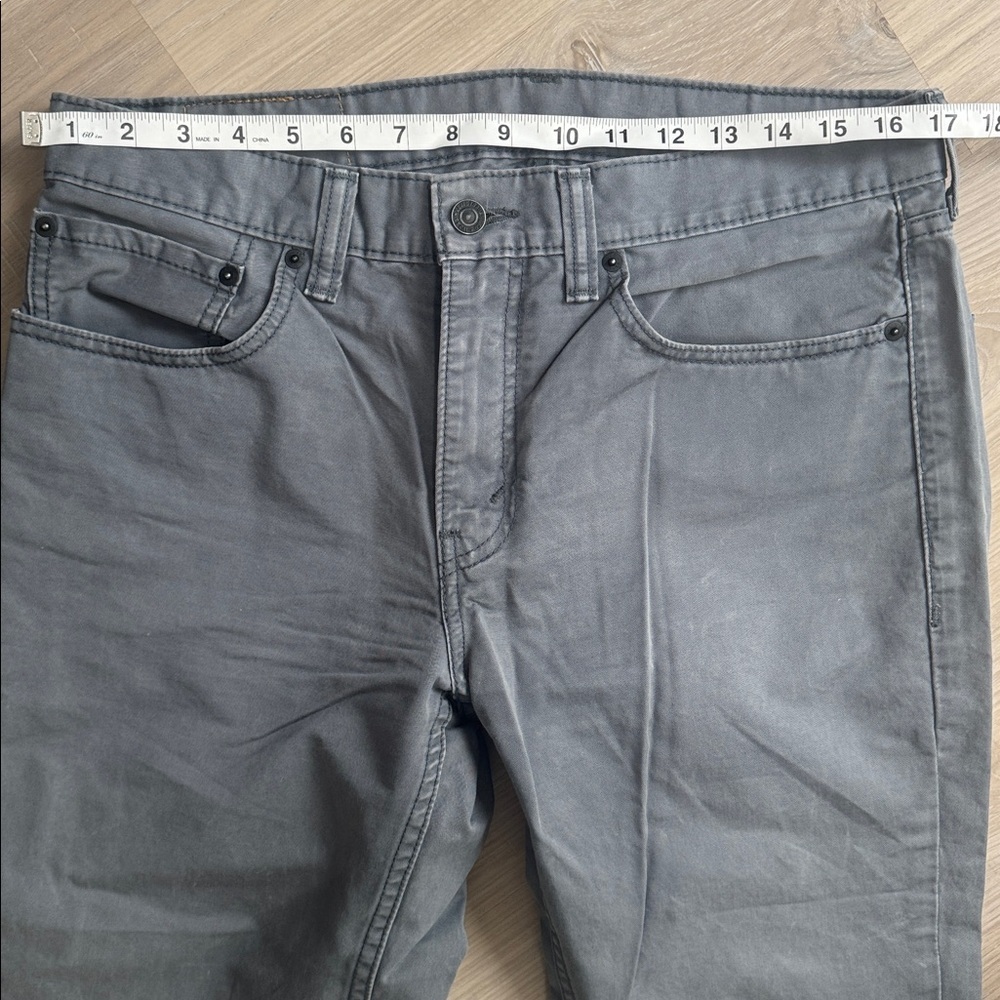 Levi Strauss 511 White Tab Skinny Chino Pants.  Sz 34X32 - Picture 5 of 10